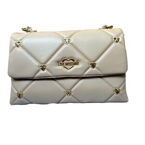 FLASH SALE!  Love Moschino
BEIGE POLYETHYLENE HANDBAG